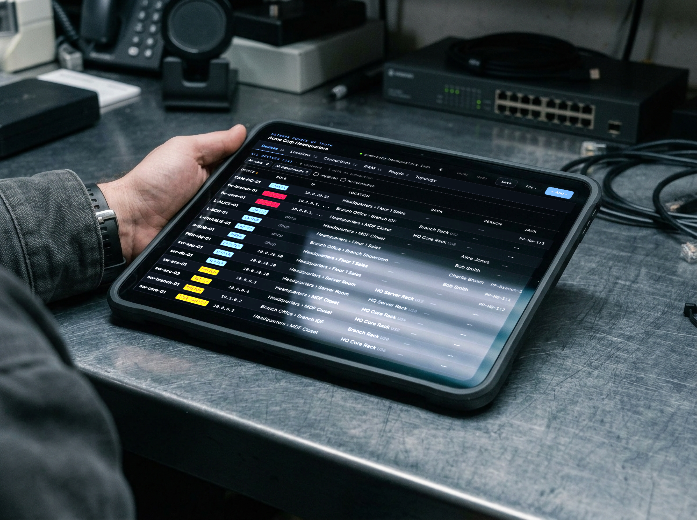 SiteGraph Field Tablet